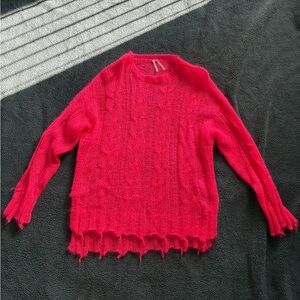 Women's Pink Sweater